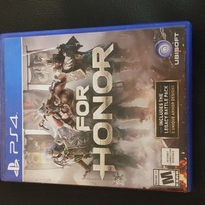 For Honor PS4 game